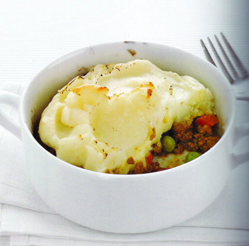 This cottage pie chases away the chill